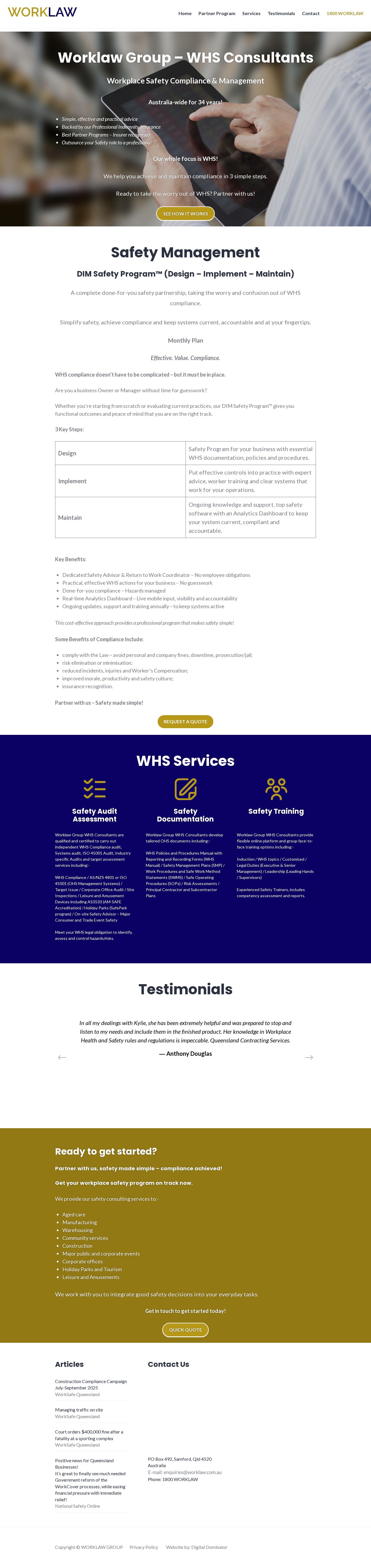 WorkLaw website