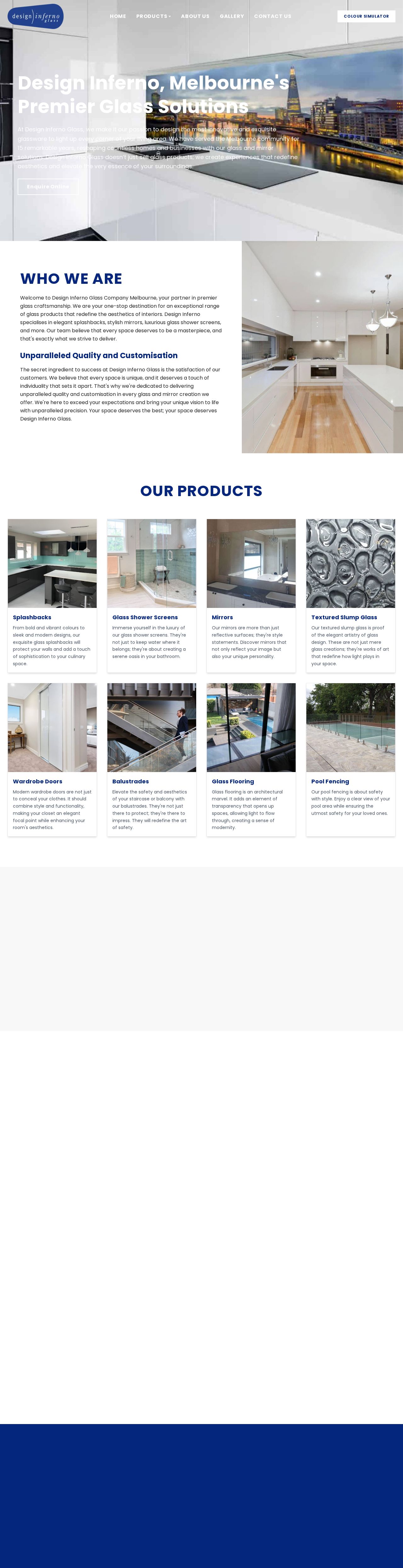 Glass Pool Fences website