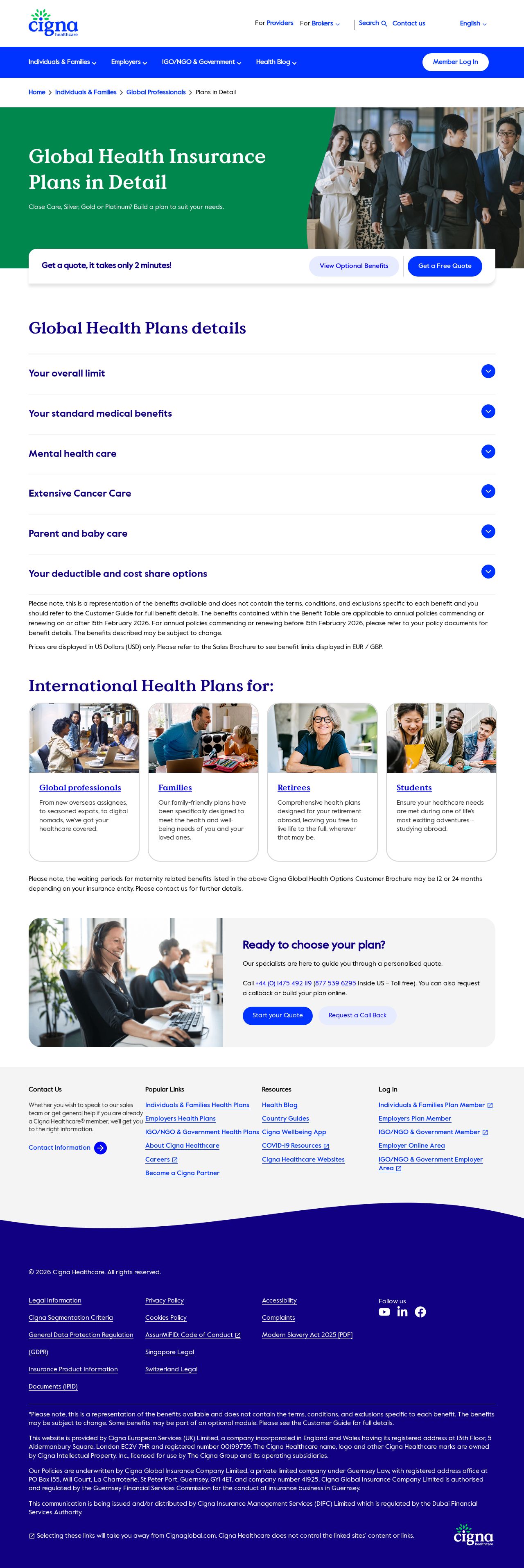 International Medical Insurance website