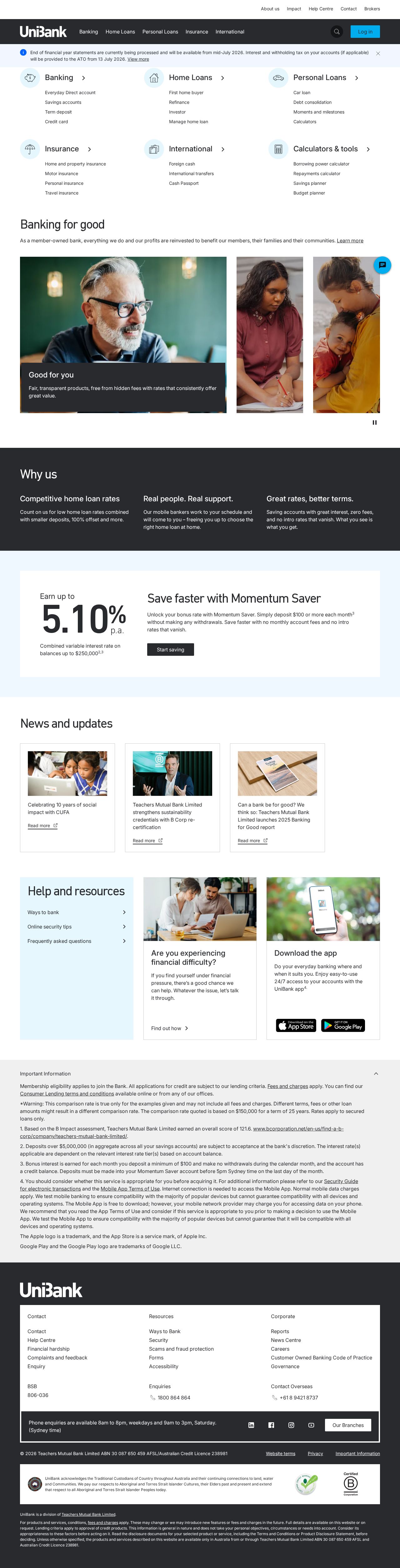 Unicredit website