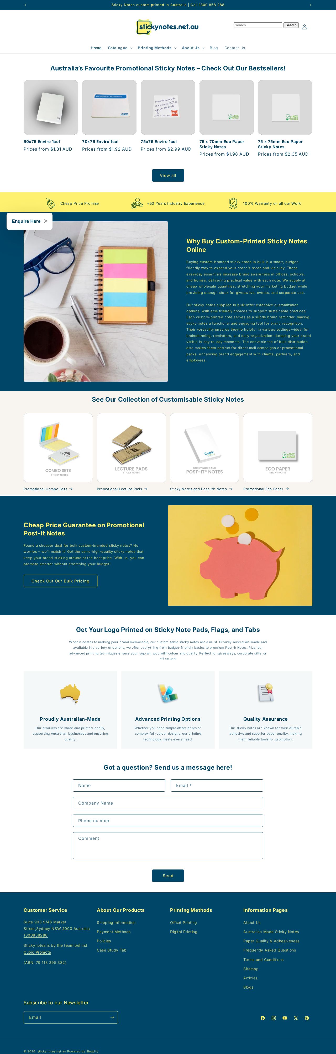 Sticky Notes website