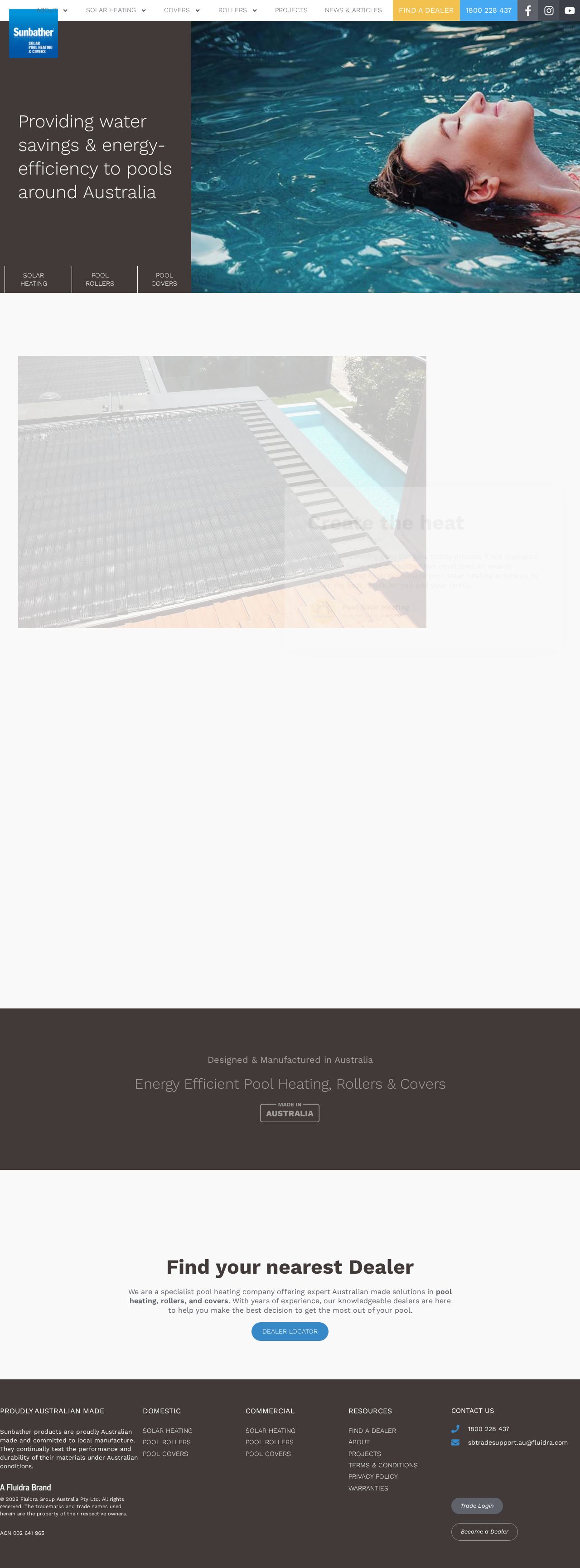 Pool Covers website