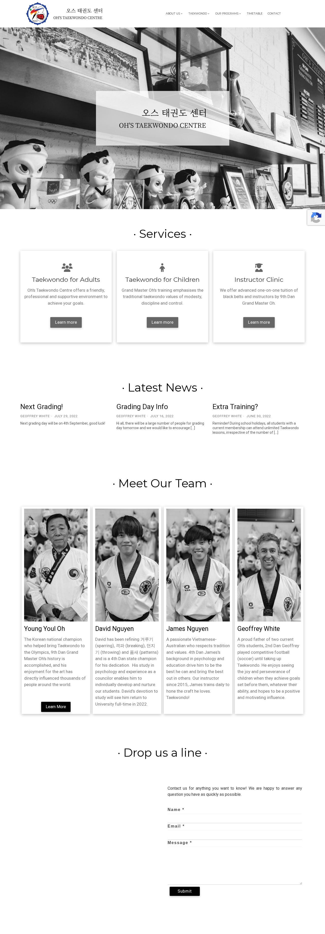 Kickboxing website