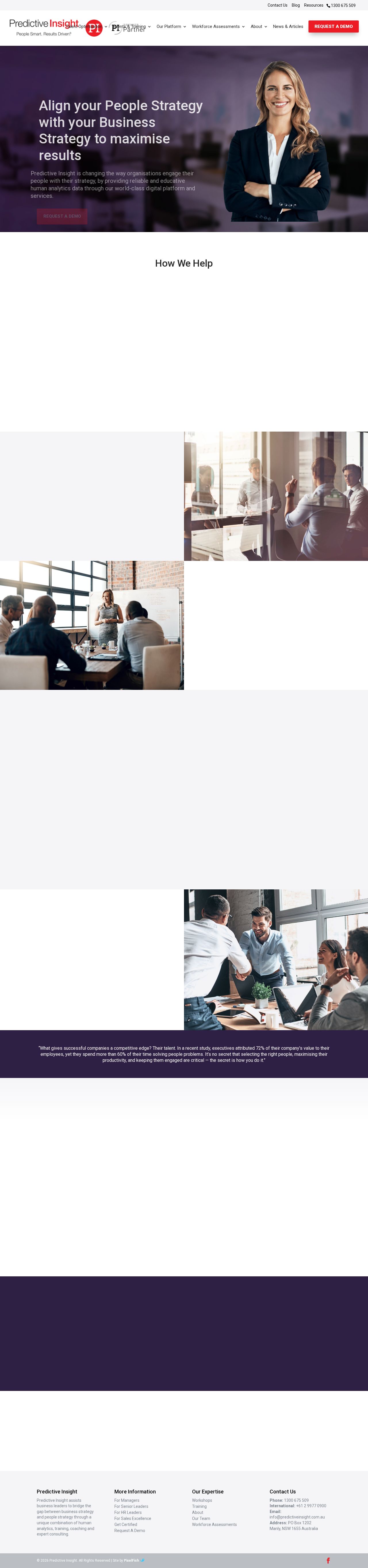 Predictive Insight website