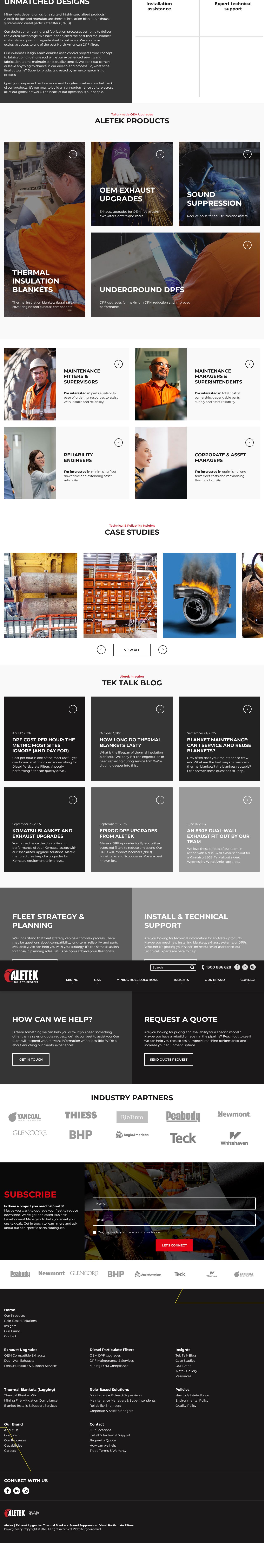 Aletek website
