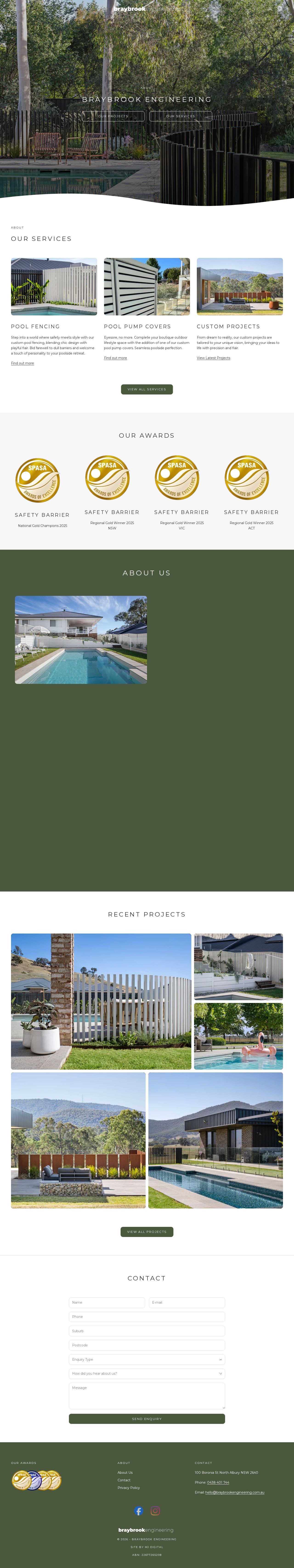 Braybrook Engineering website