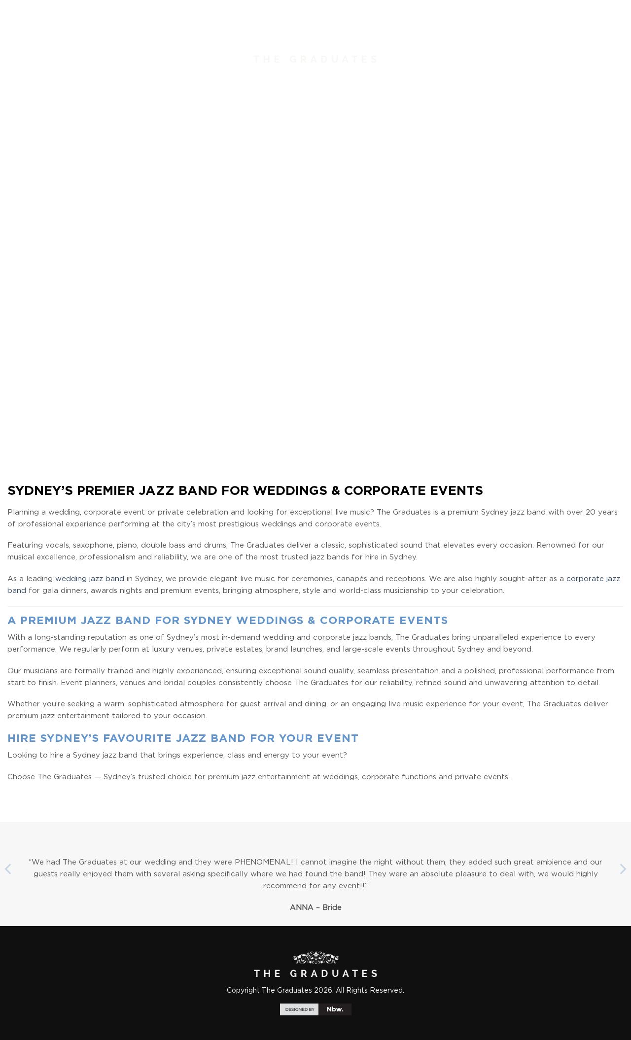 The Graduates website