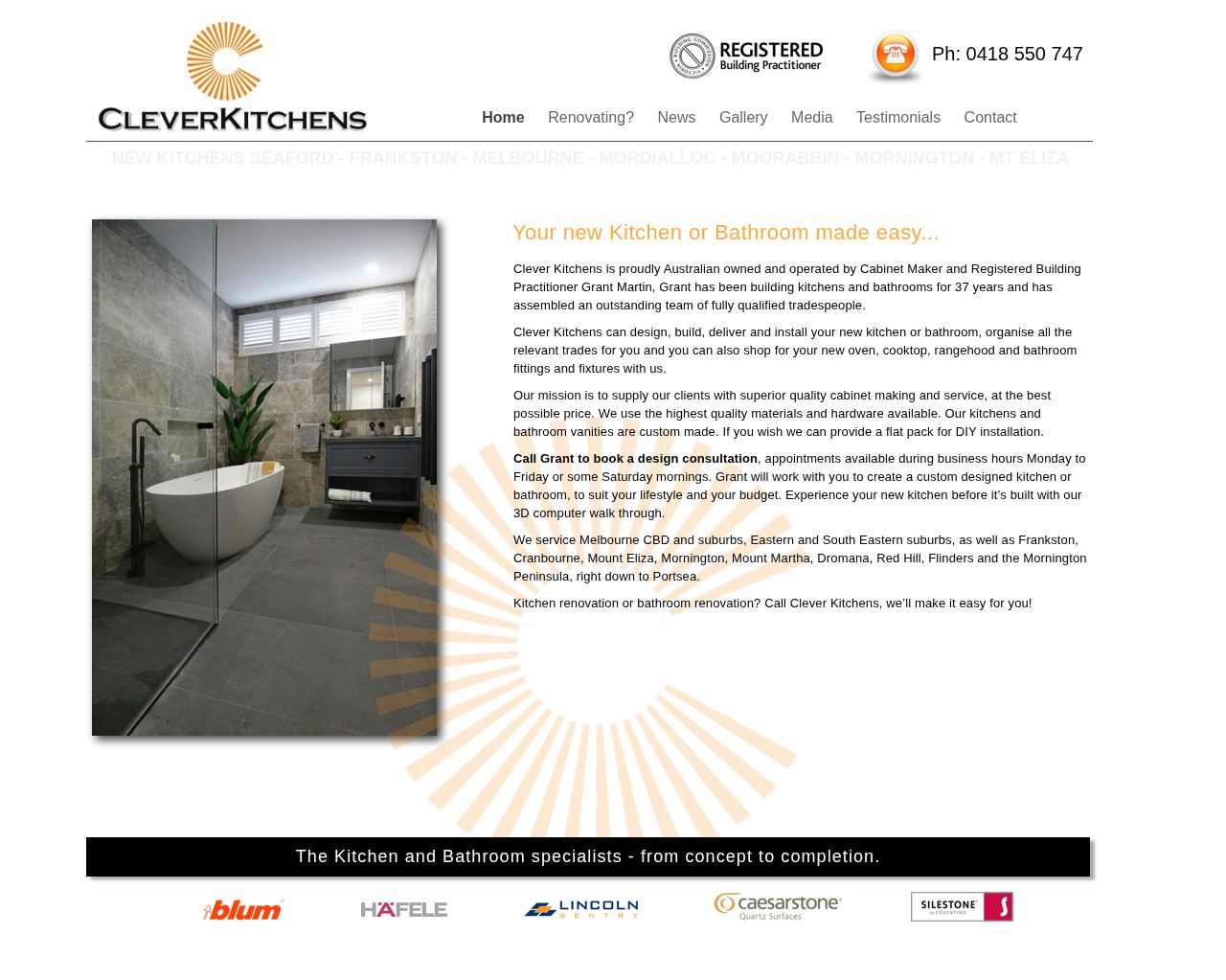 Clever Kitchens website