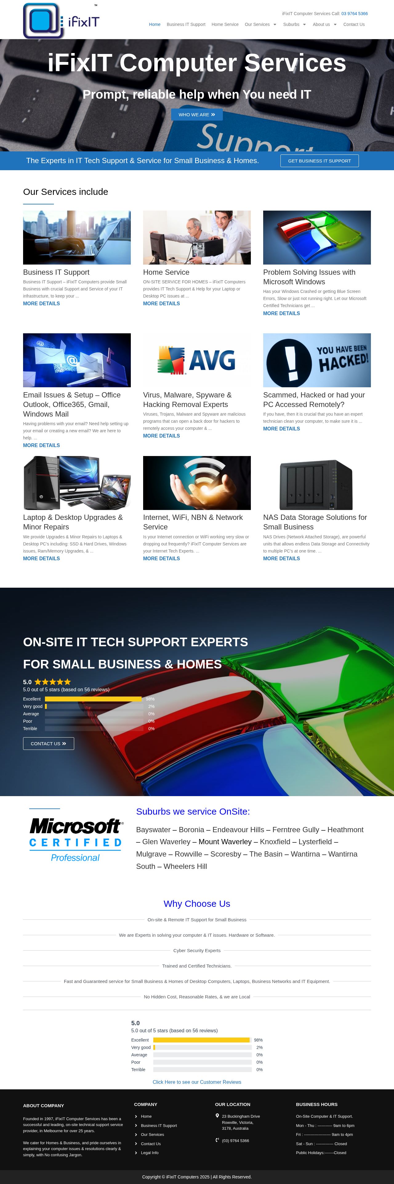 iFixIT Computer Services website