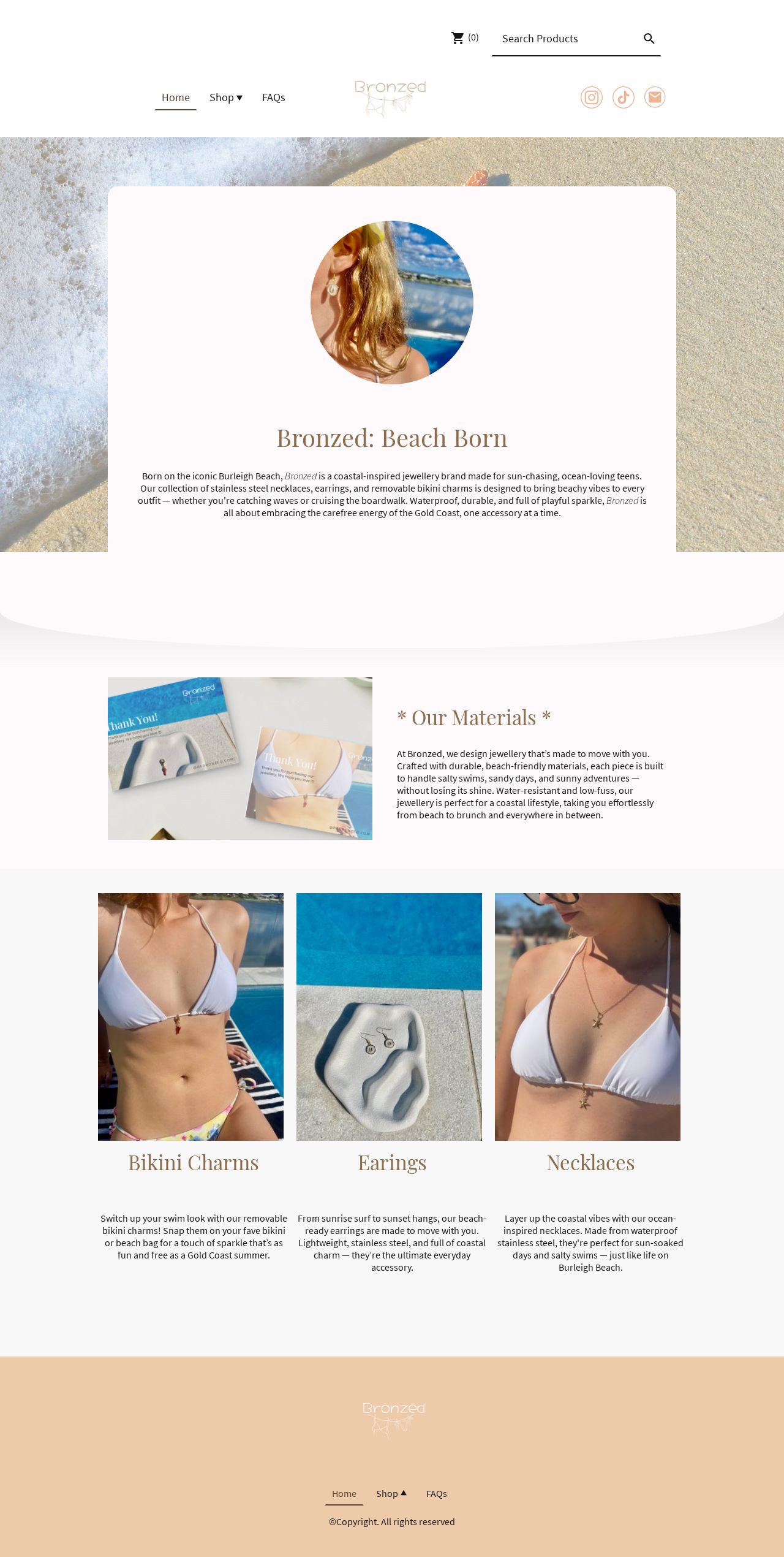 Be Bronzed Spray Tan website