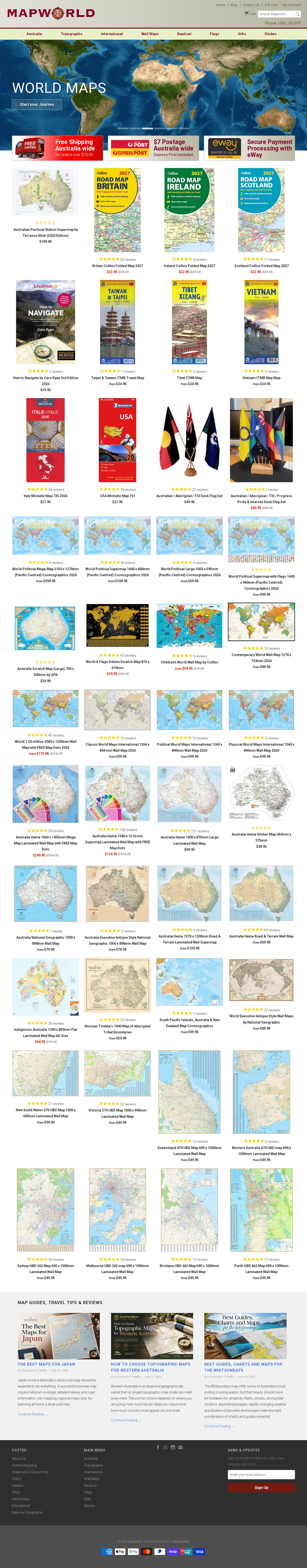 Map World website