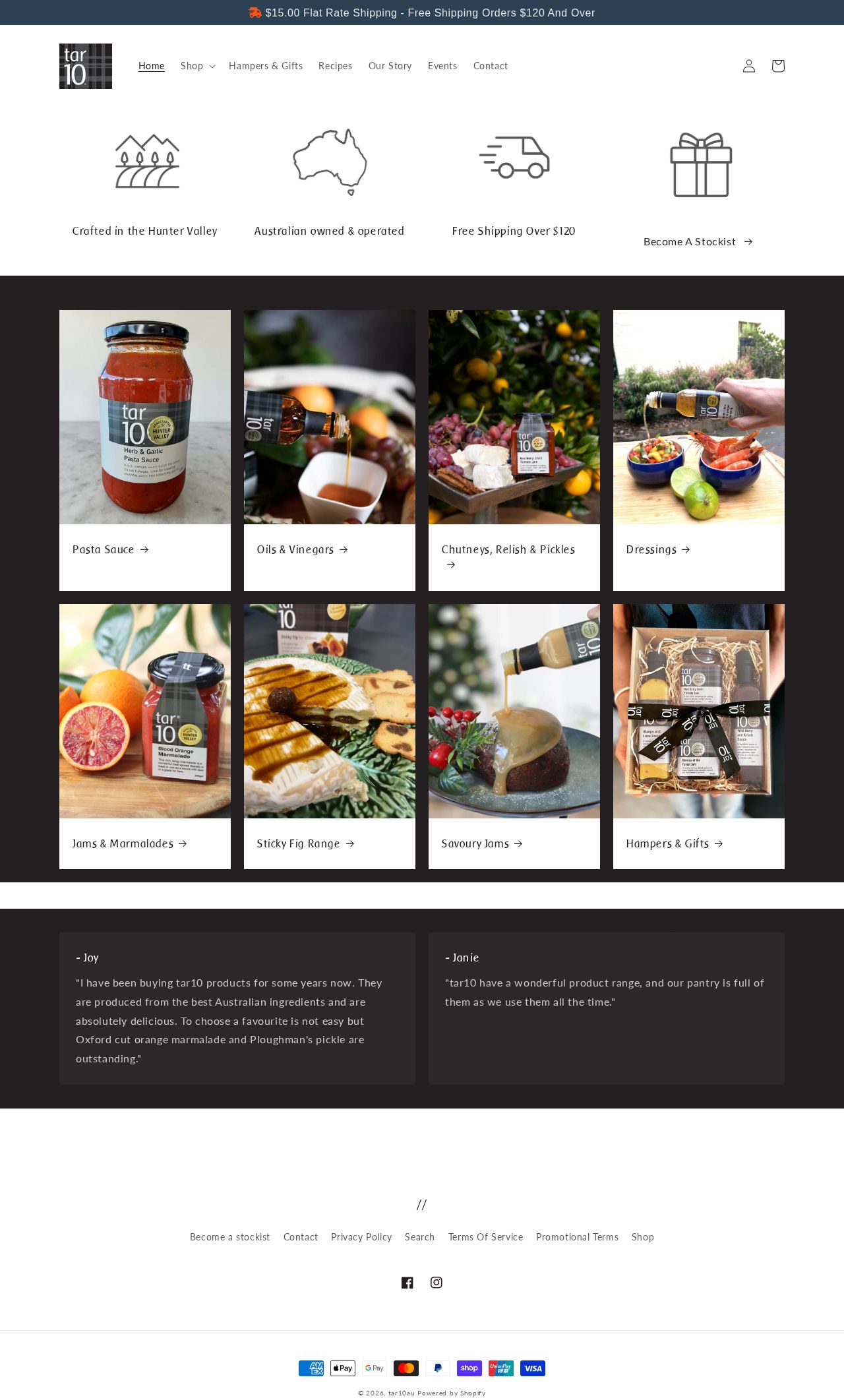 Tar10 website
