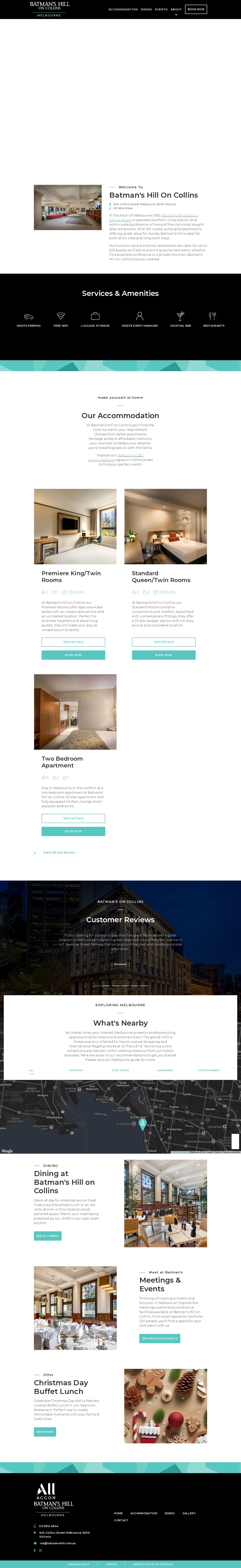 Quality Hotel Batmanâs Hill on Collins website