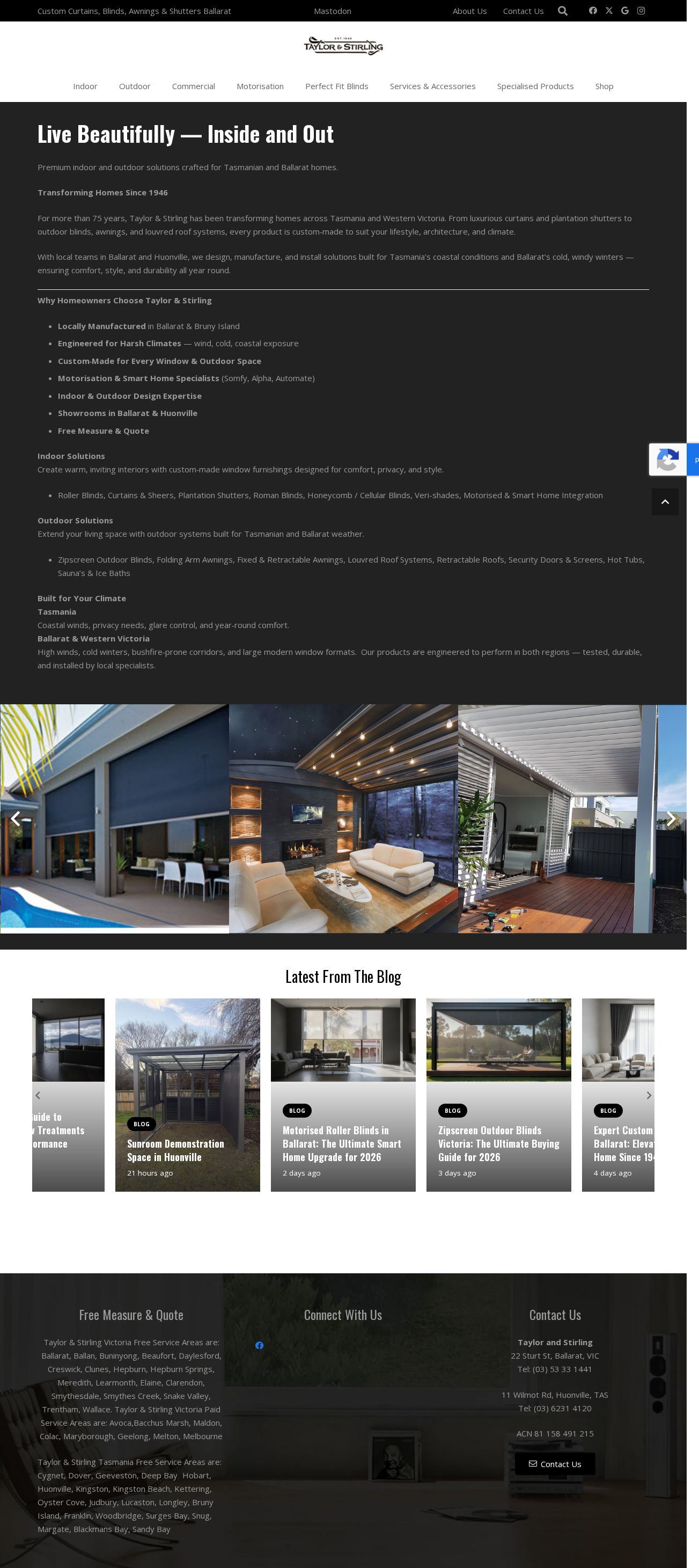 Taylor & Stirling website