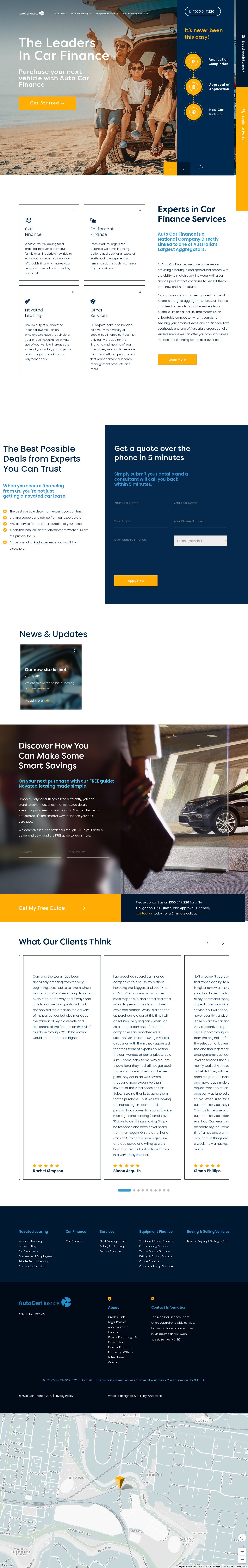 Auto Car Finance - Car Loans and Car Financing website