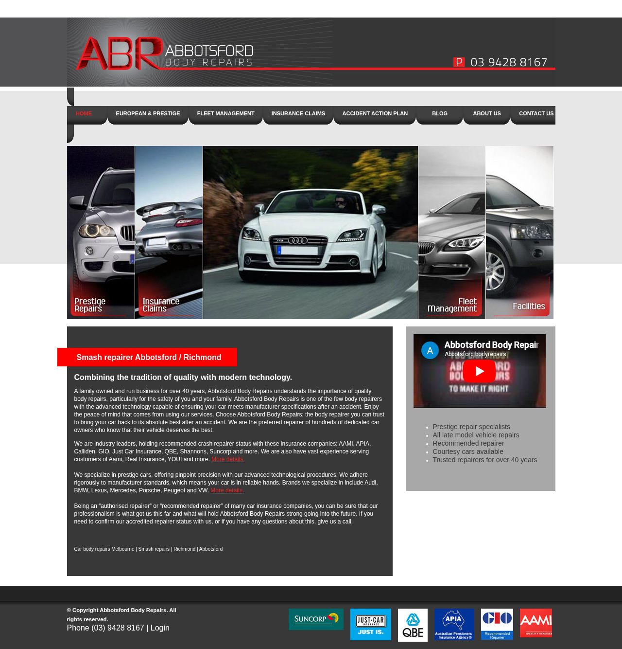 Abbotsford Body Repairs website