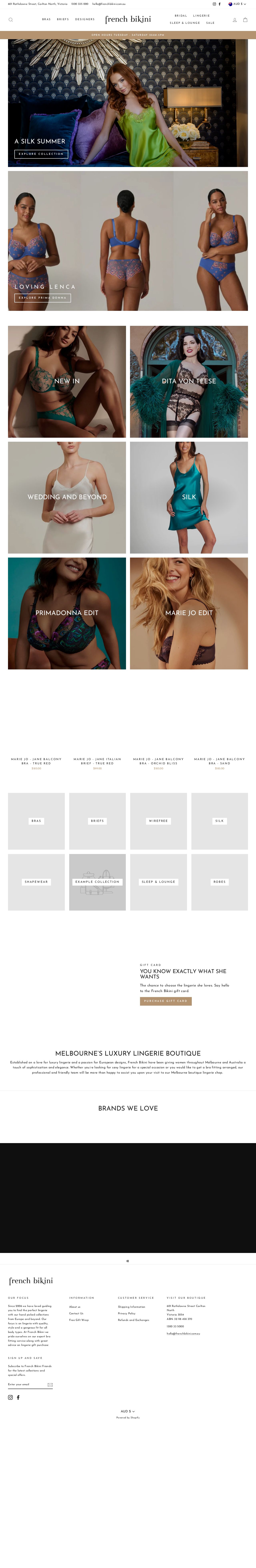 French Bikini website
