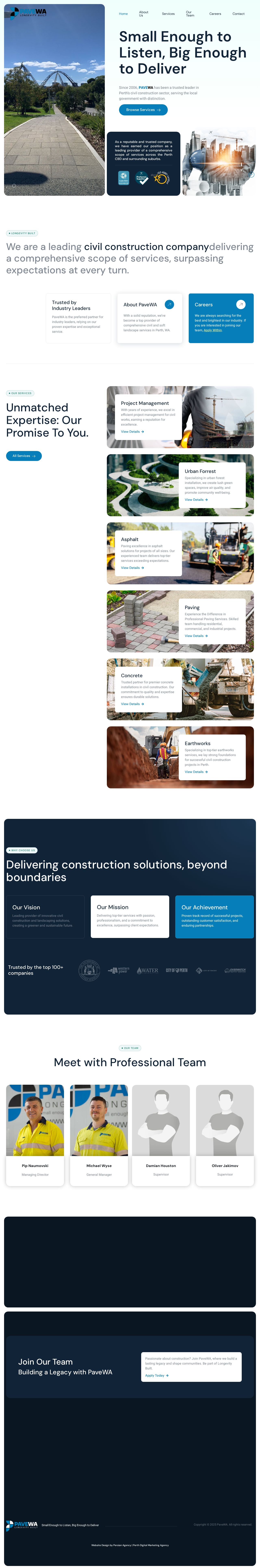 Access Brick Paving Co. website