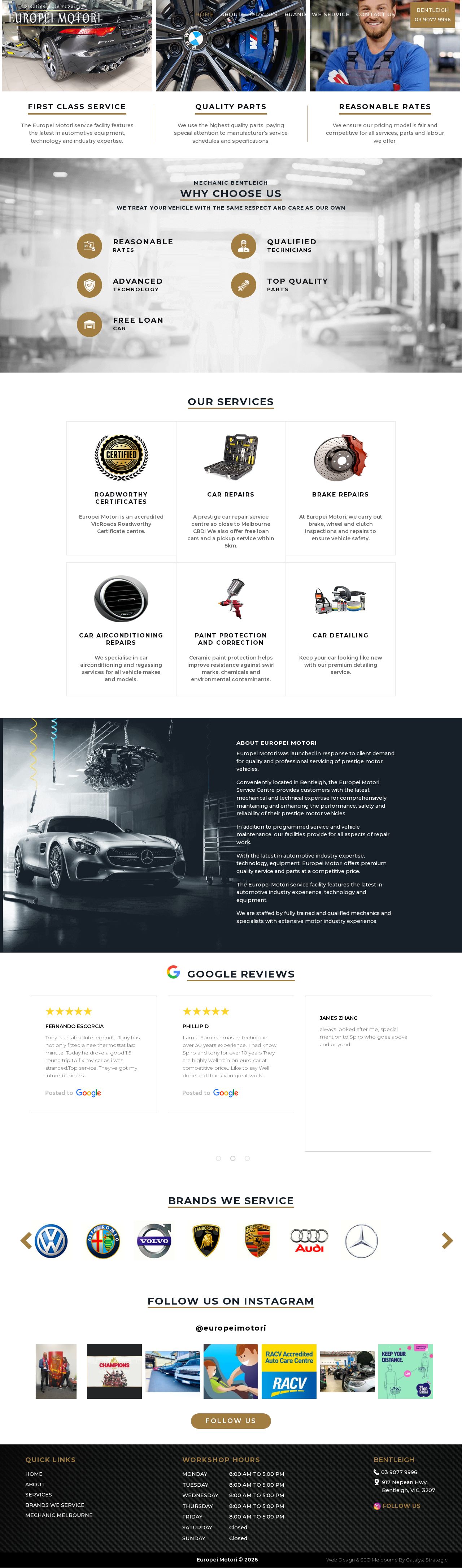 Europei Motori website