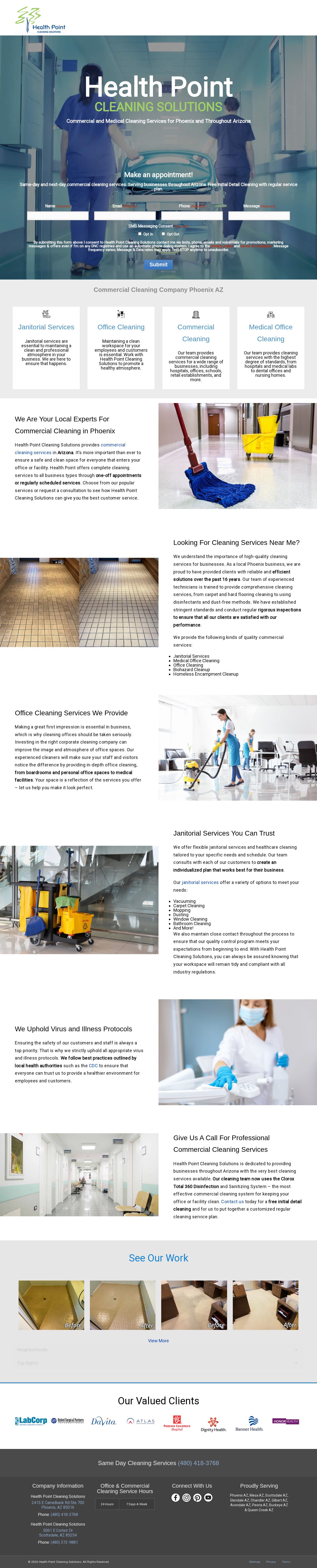 Carpet Cleaning In Phoenix website