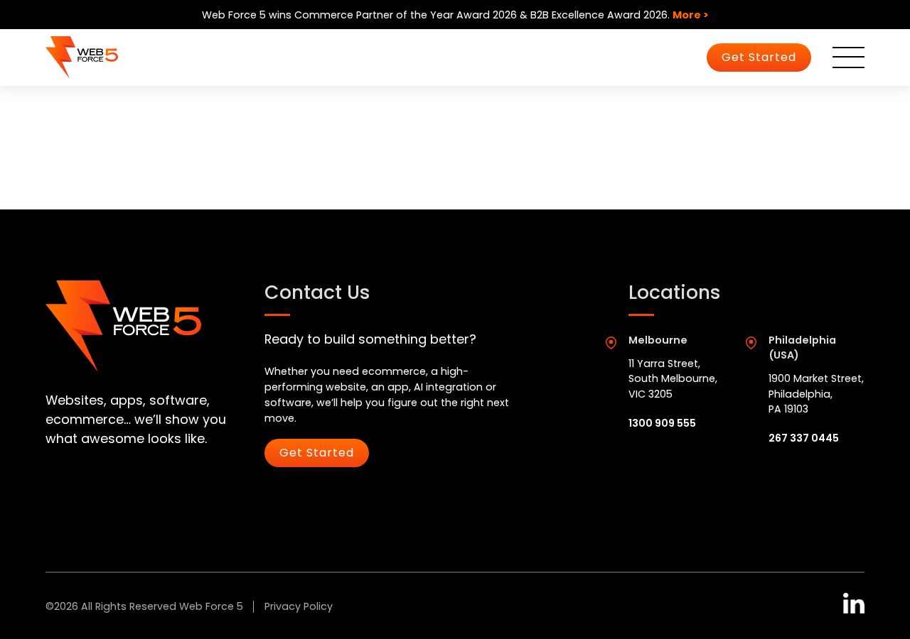 Top Website Design & Digital Marketing Company in Australia | Web Force 5: website