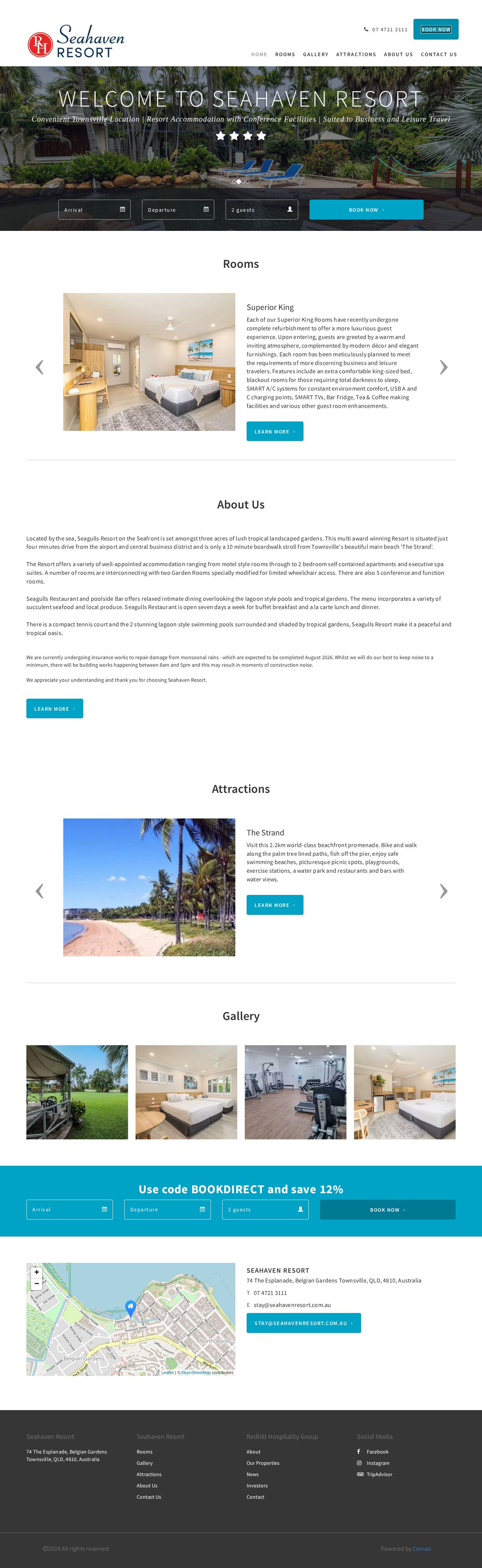 Resort Townsville website