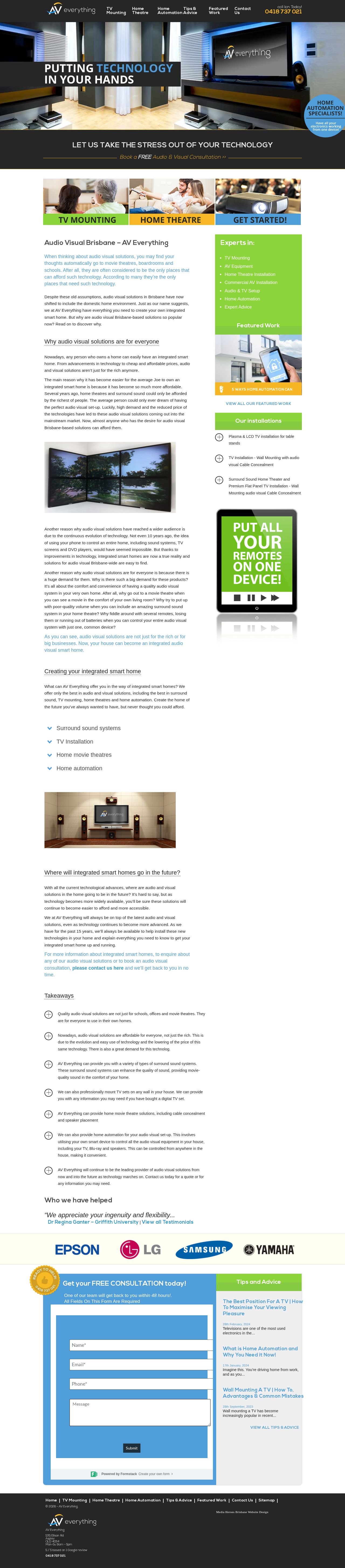 AV Everything website