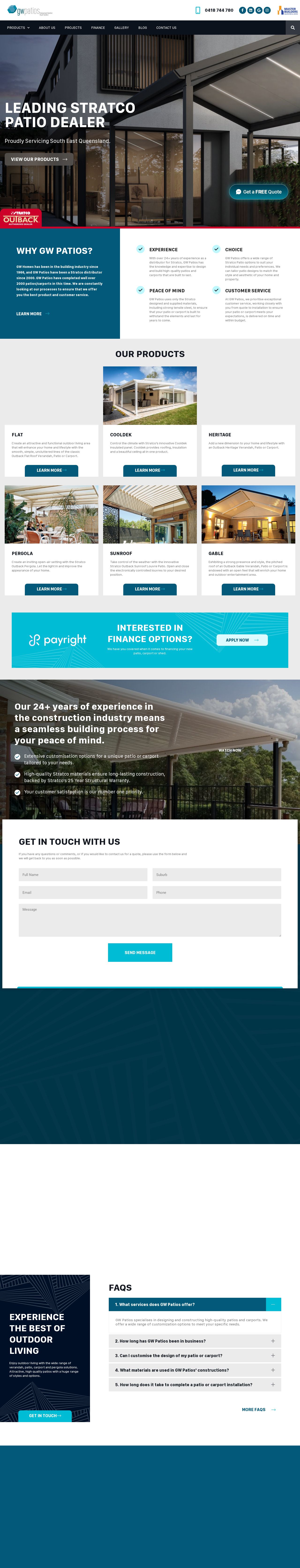 Grandway Patios website