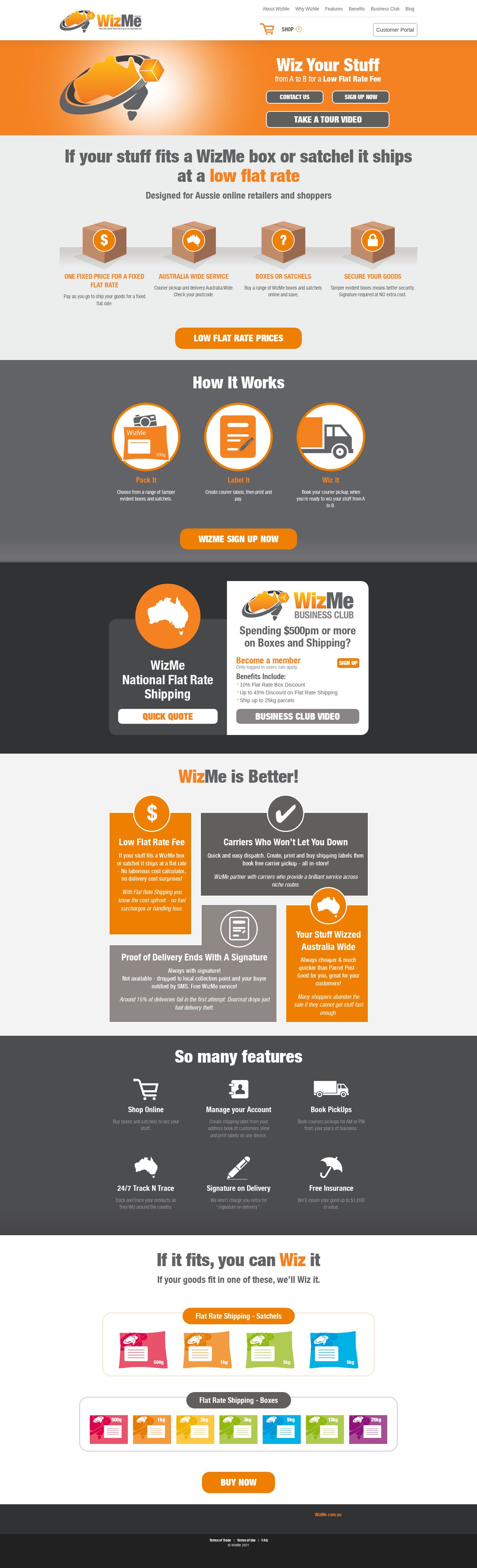 Best Value & Quickest Flat Rate Shipping – That’s Us! website