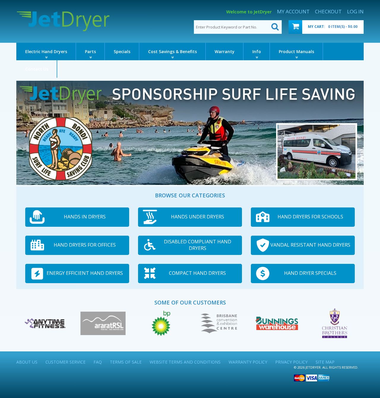 Jet Dryer website