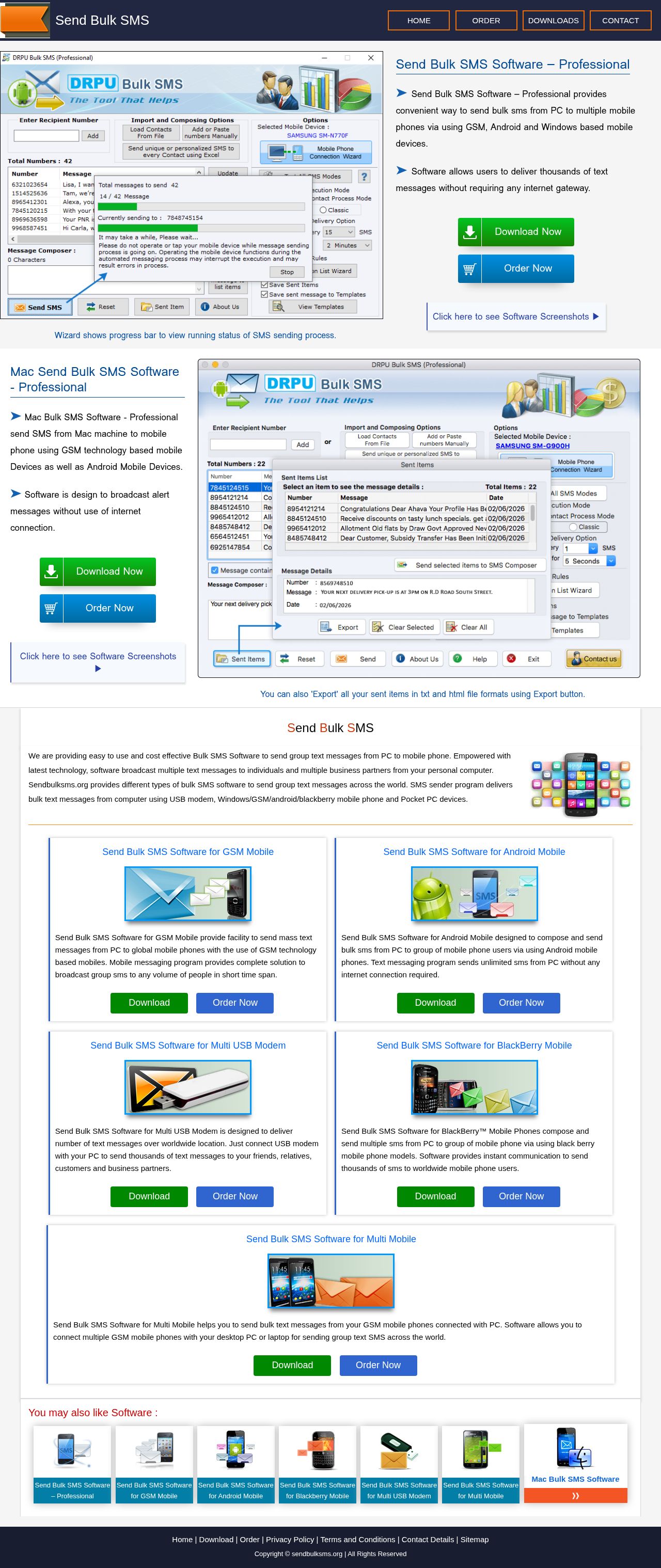 free bulk sms website