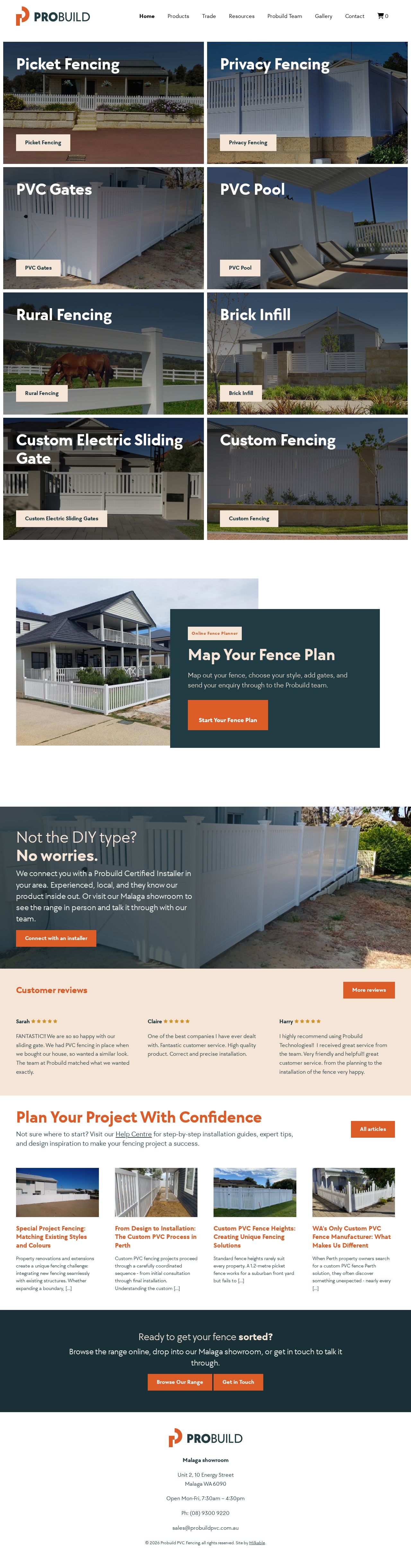 Probuild technologies website