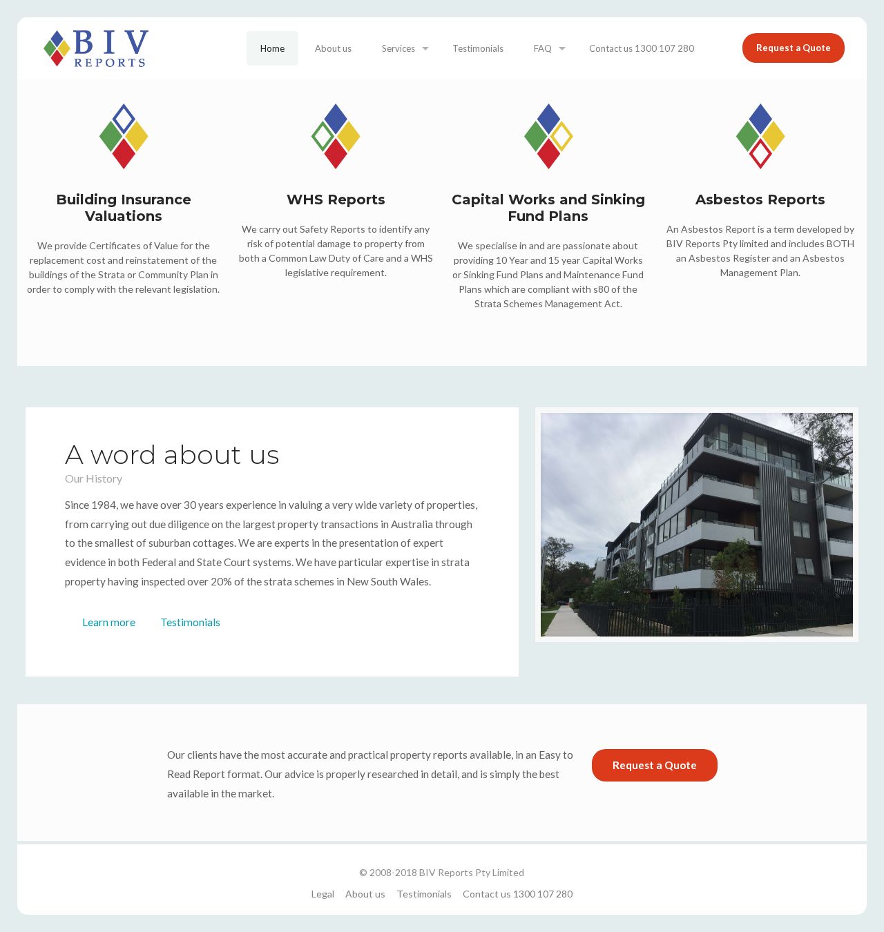 Budget Reports Pty Ltd website