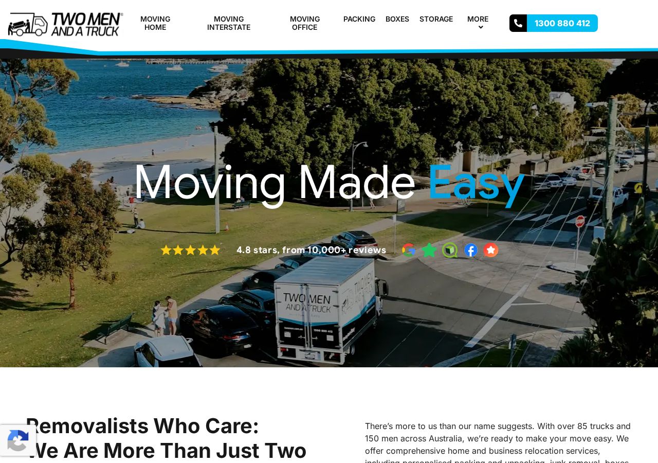 Two Men and a Truck Pty Ltd website