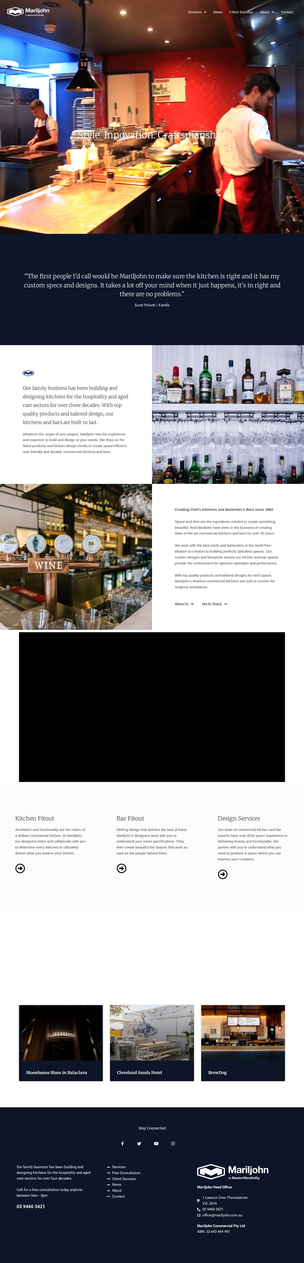 Mariljohn website