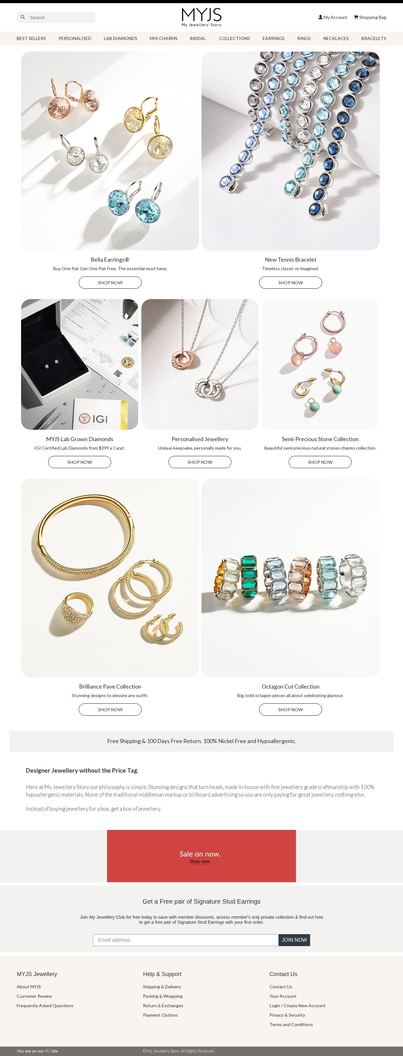 My Jewellery Story Pty. Ltd.-Buy Online Jewellery website