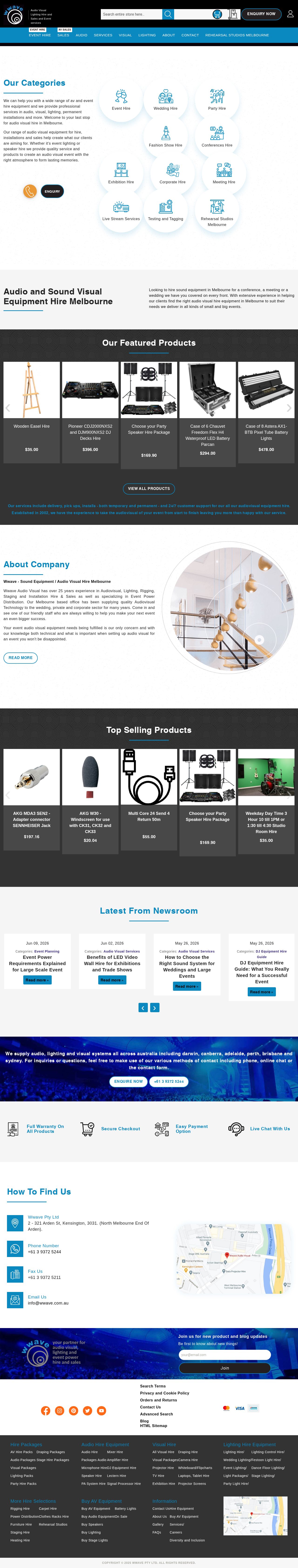 Wwave Pty Ltd website
