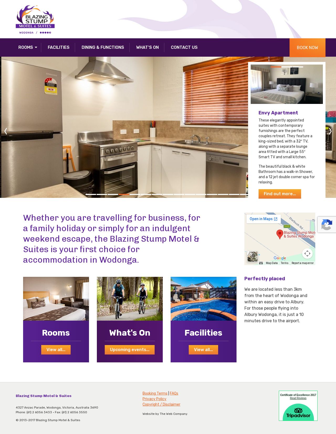 Comfort Inn And Suites Blazing Stump website