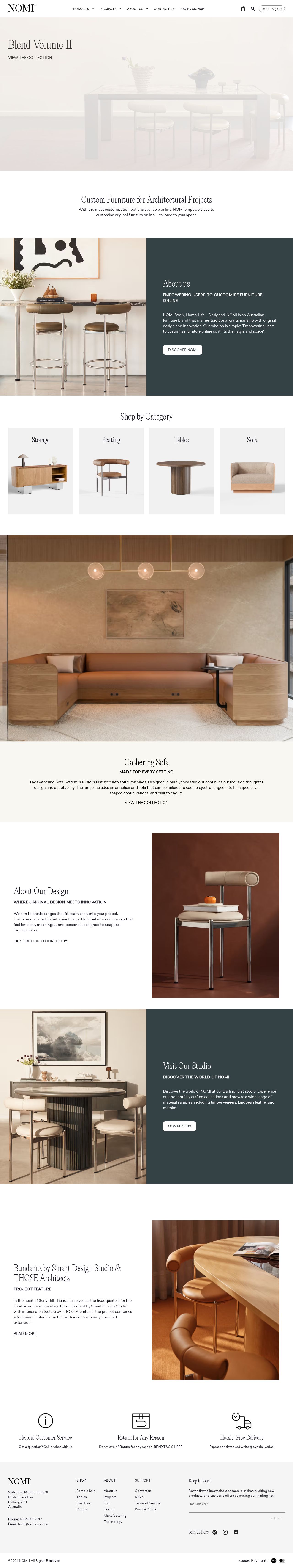NOMI website