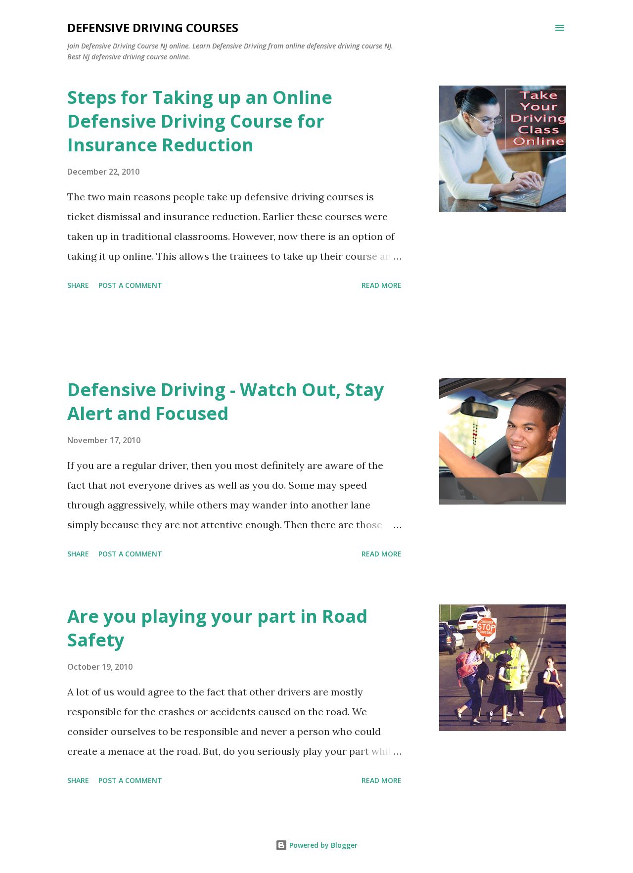 Defensive Driving Courses Nj website