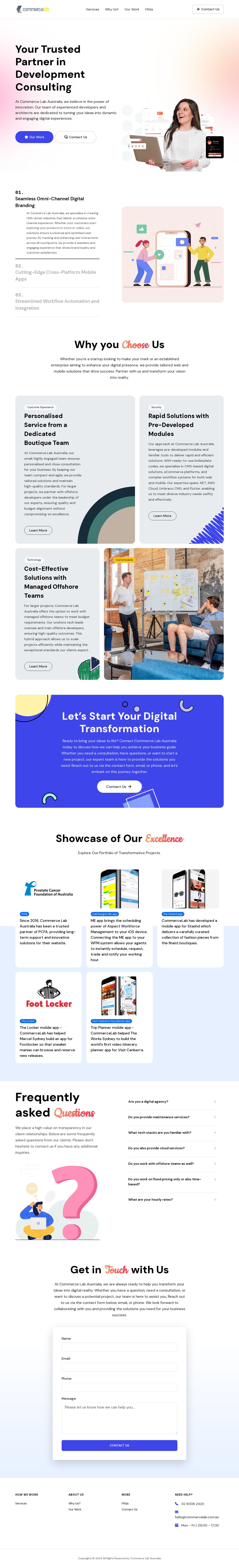 CommerceLab website