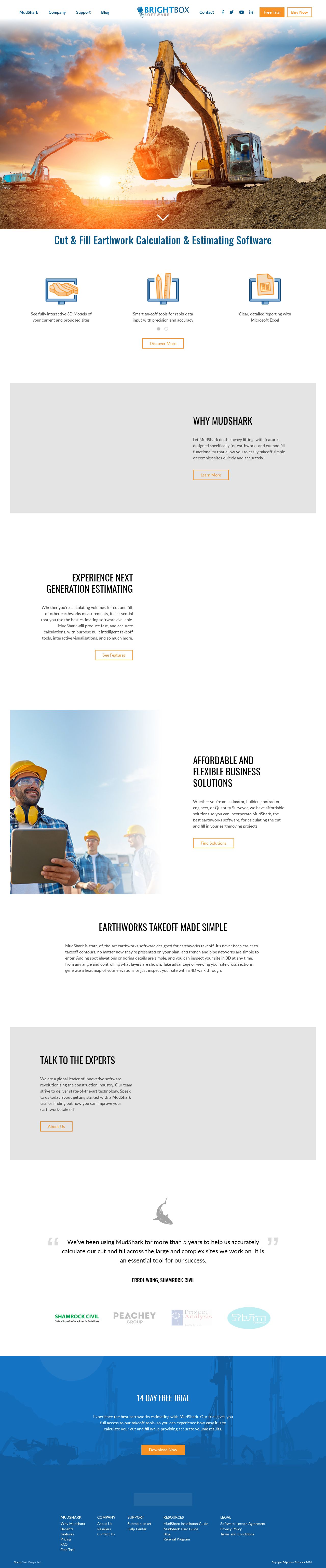 BrightBox Software website