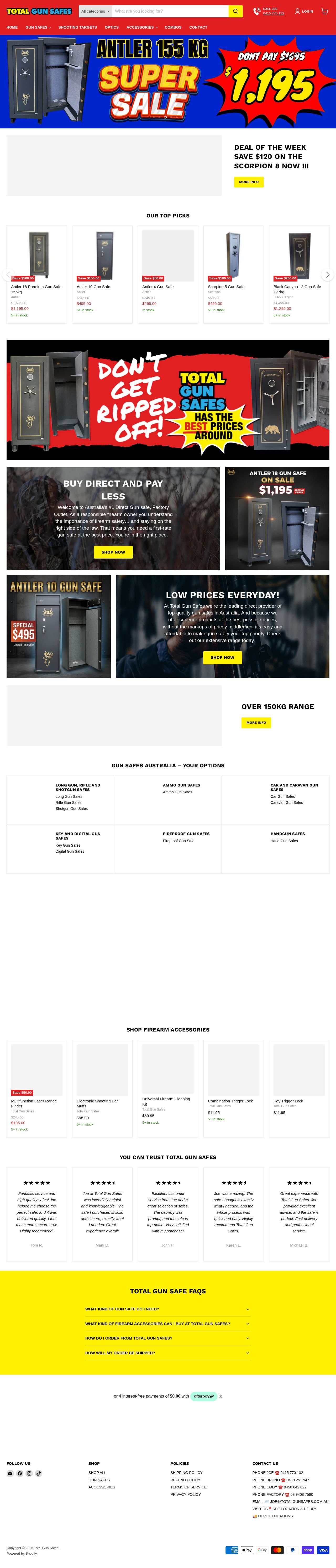 Antler Advanture website