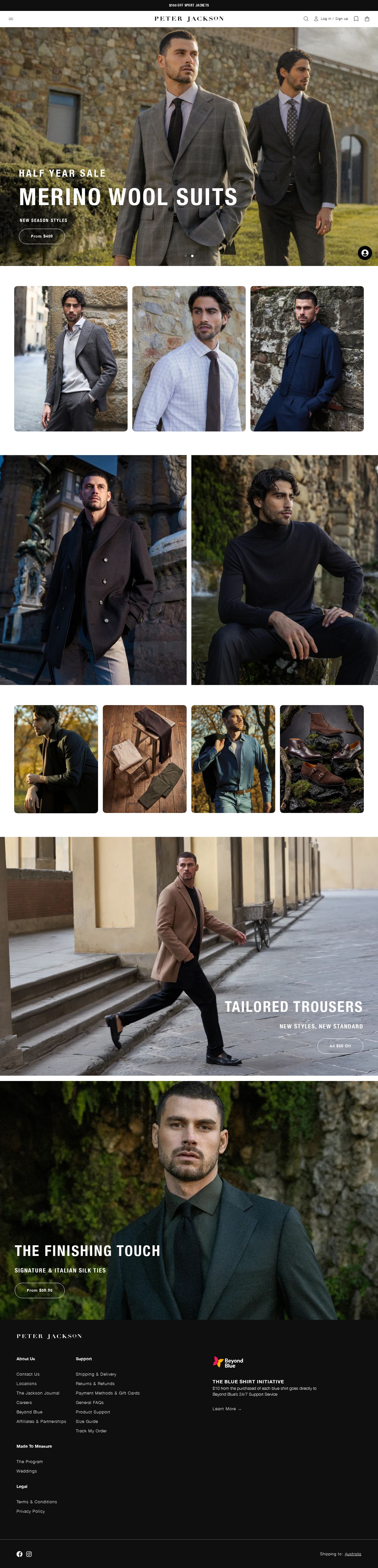 Suit sale adelaide website