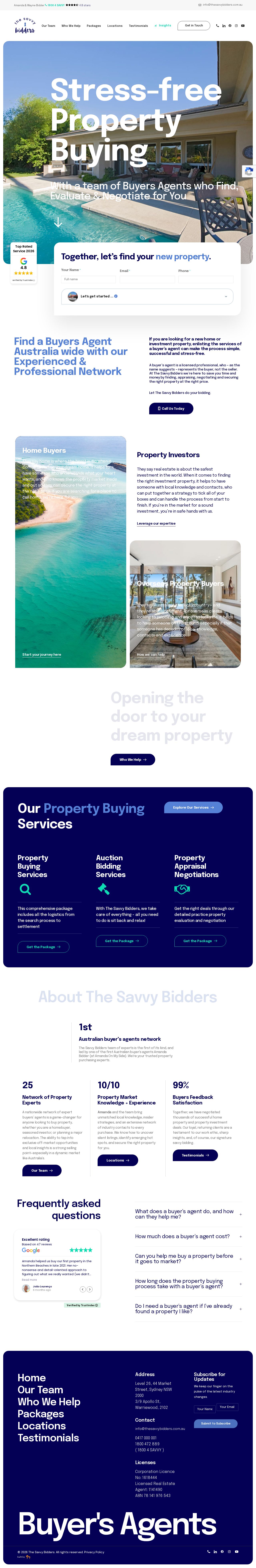 Amanda Segers Buyers Agent website