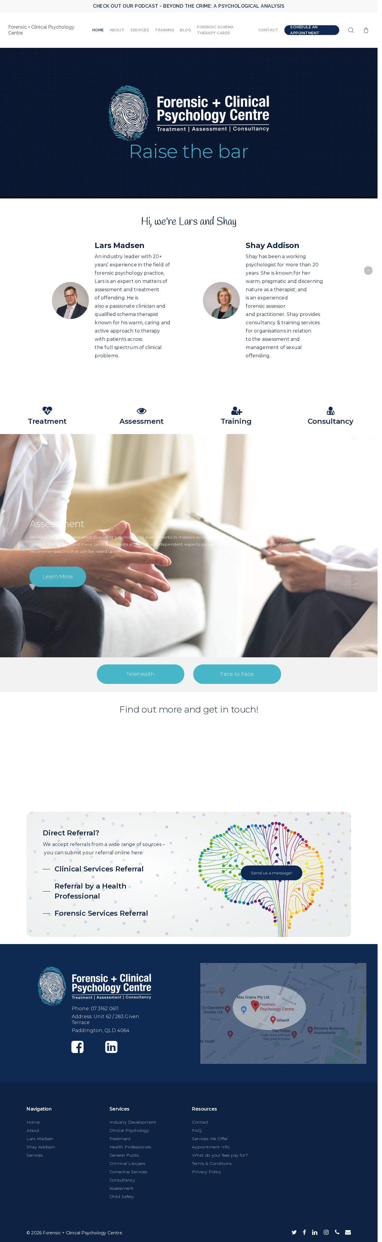 Your Psychology Clinic website