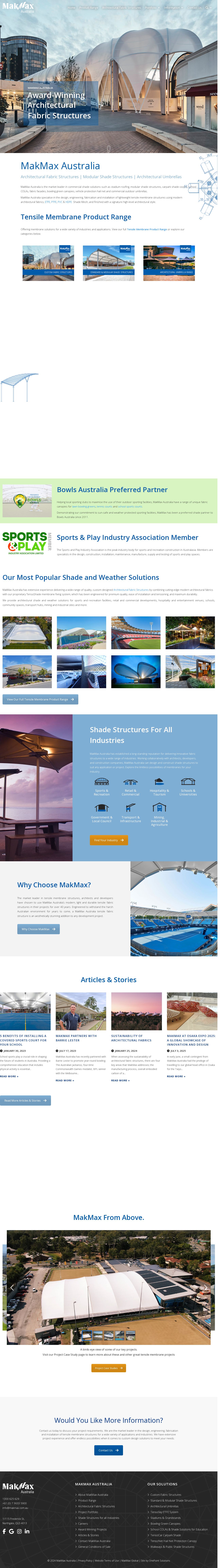 Makmax website
