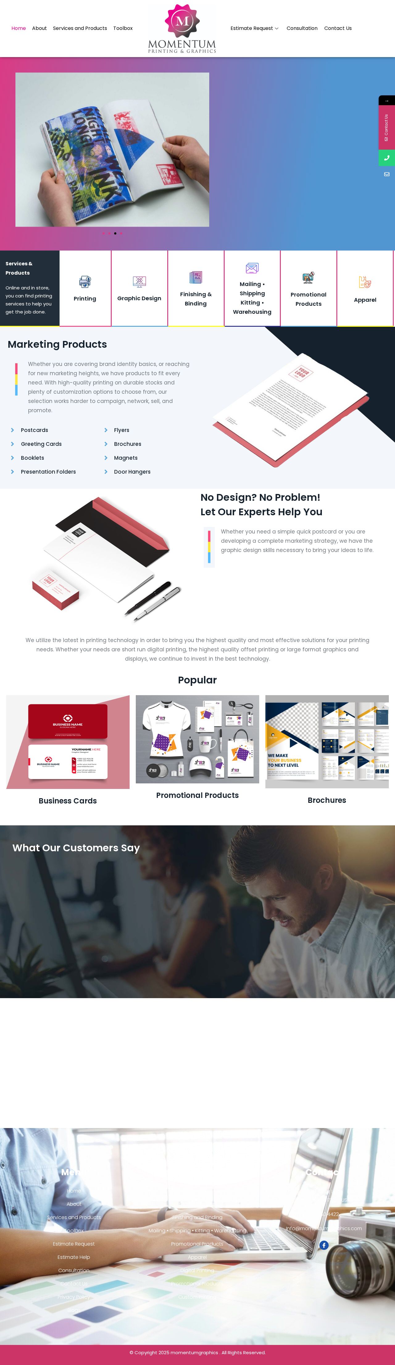 printing company houston website