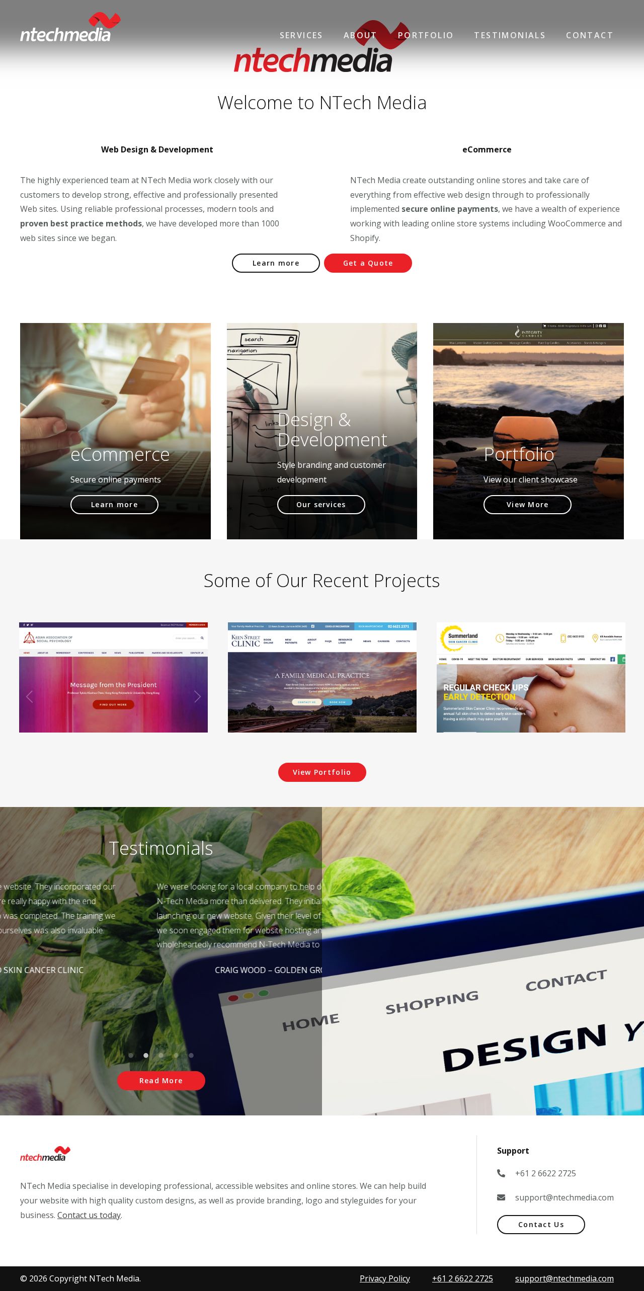 NTech Media website