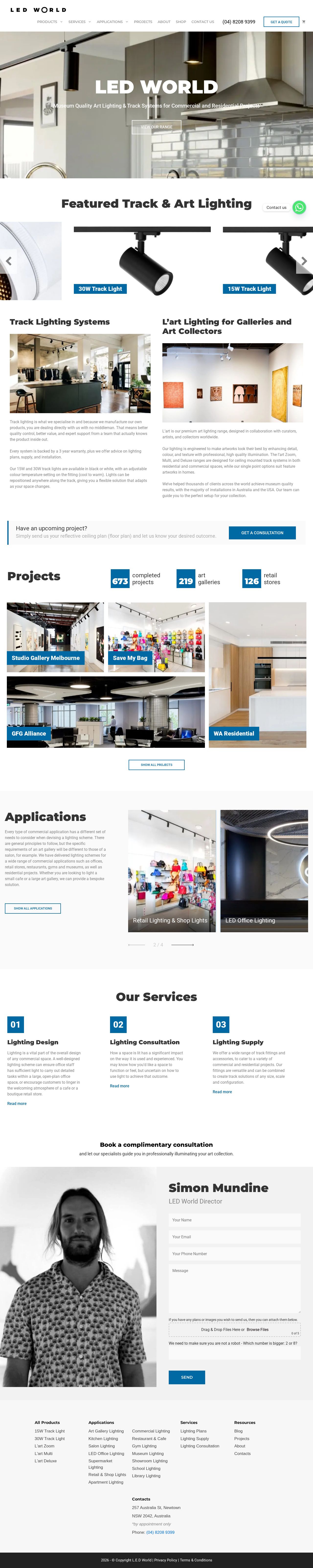 Led Sign Lighting website